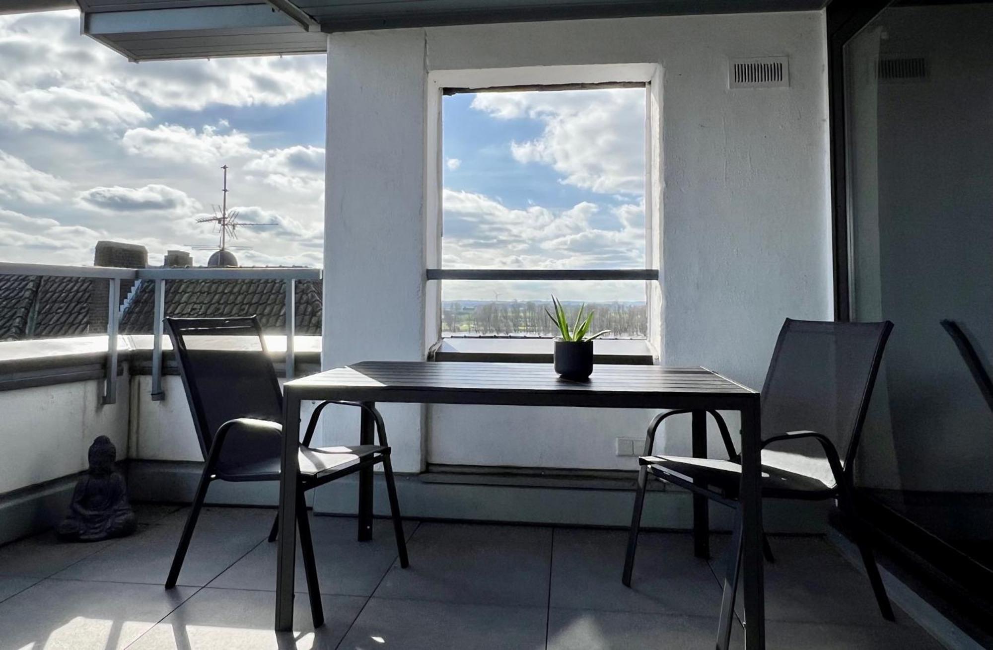Piso Superior - Exklusives Apartment An Der Promenade Mit Rheinsicht & Loggia Emmerich Dış mekan fotoğraf